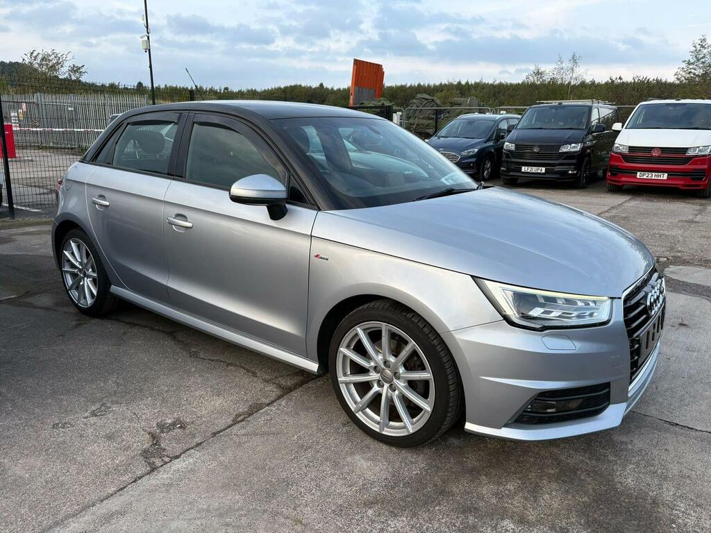 Audi A1 1.4 Tfsi S Line Sportback Euro 6 Ss Silver