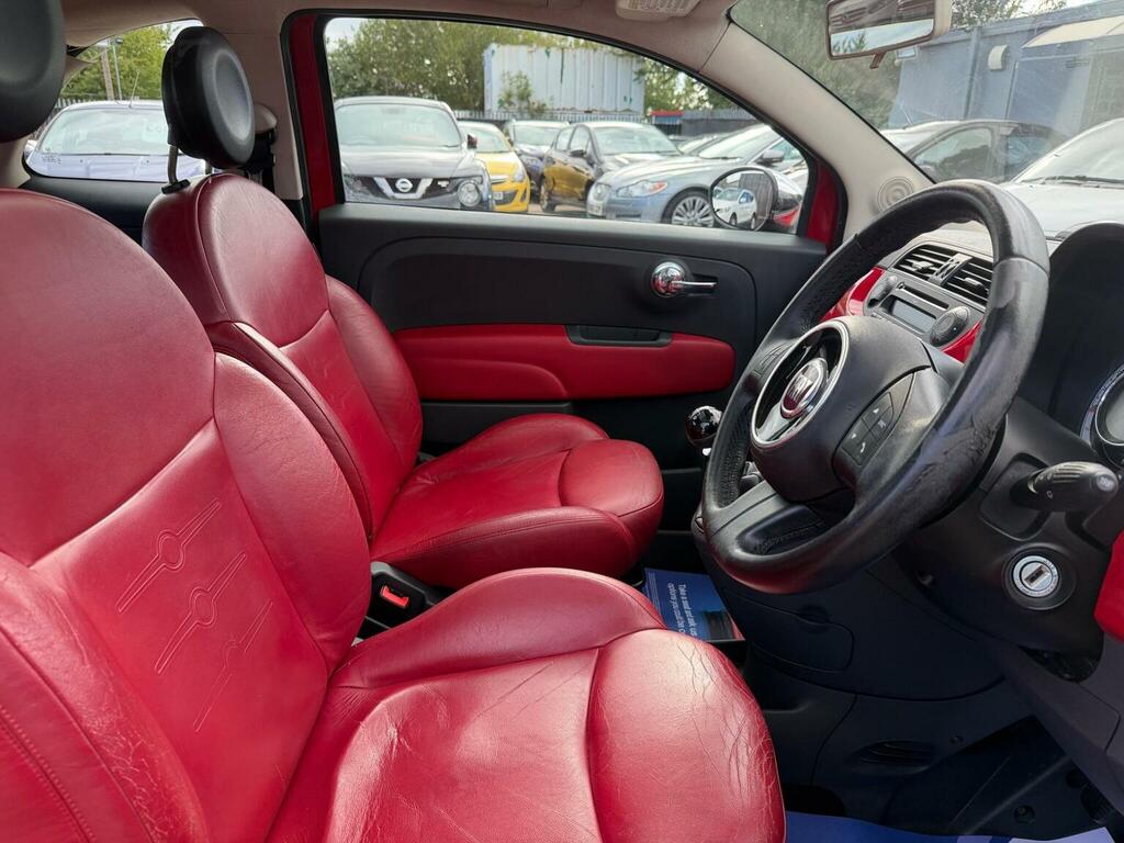 Fiat 500 1.4 Lounge Euro 4 Red #6