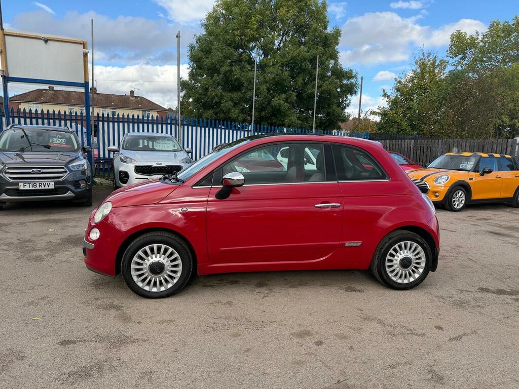 Fiat 500 1.4 Lounge Euro 4 Red #3
