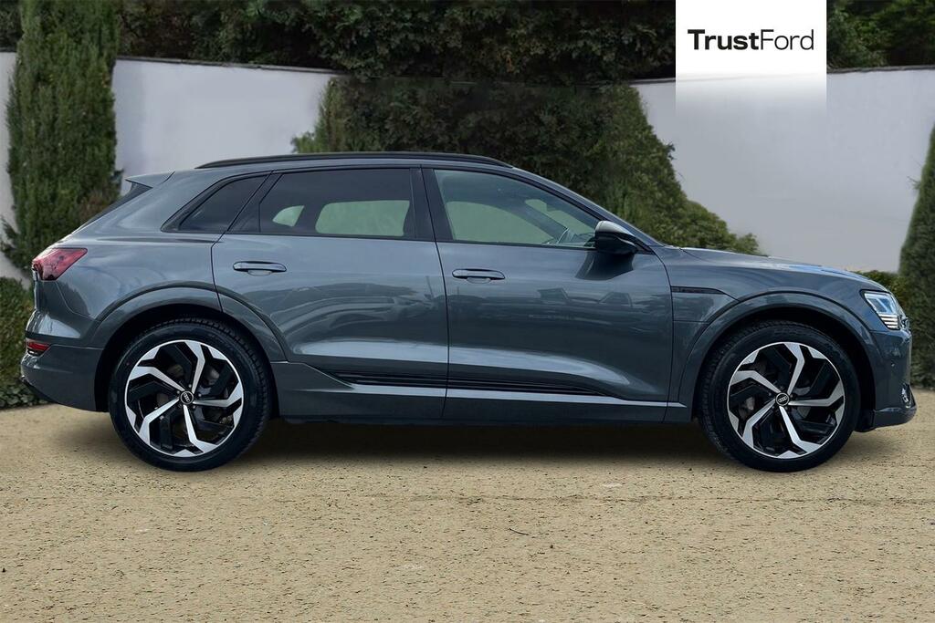 Audi E-tron 55 Black Edition Suv Quattro 95K Grey #3