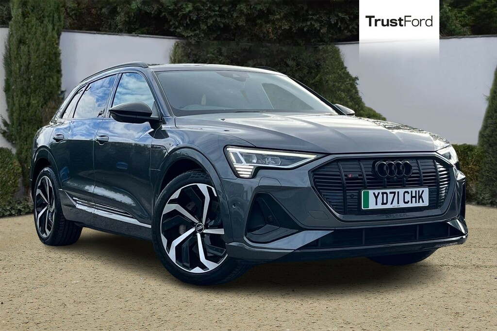Audi E-tron 55 Black Edition Suv Quattro 95K Grey