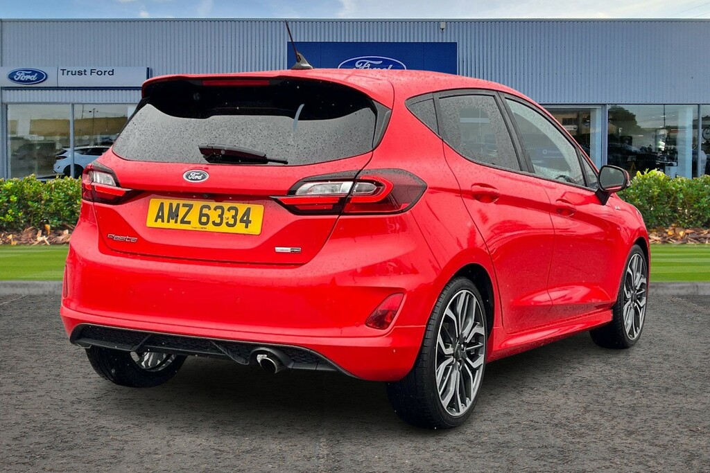 Ford Fiesta 1.0 Ecoboost Hybrid Mhev 125 St-line X - Heate Red #4