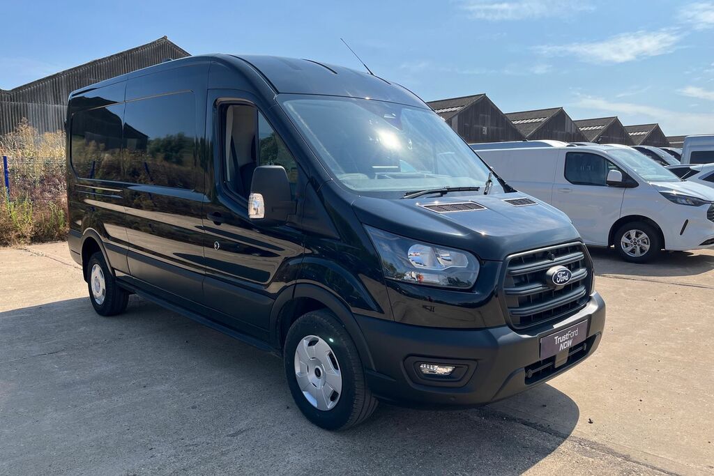 Ford Transit Custom 350 Trend L3 H2 Lwb Medium Roof Fwd 2.0 Ecoblue 13 Black