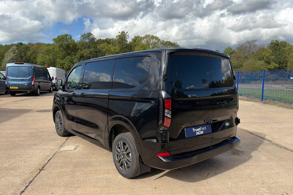 Ford Transit Custom 320 Limited L1 Swb Fwd 2.0 Ecoblue 136Ps Low Roof Black #2