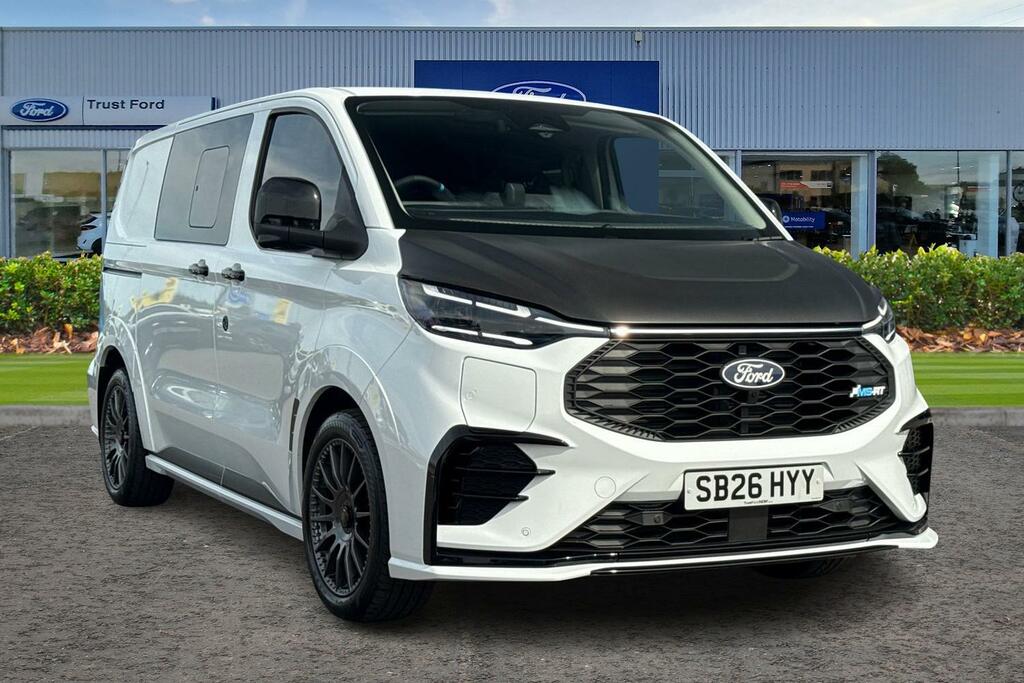 Ford Transit Custom 320 Msrt L1 Swb Double Cab In Van Fwd 2.5 Phe Grey
