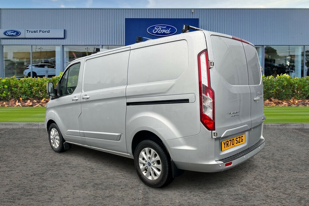 Ford Transit Custom 320 L1 Fwd 2.0 Ecoblue 185Ps Low Roof D Cab Limite Silver #2