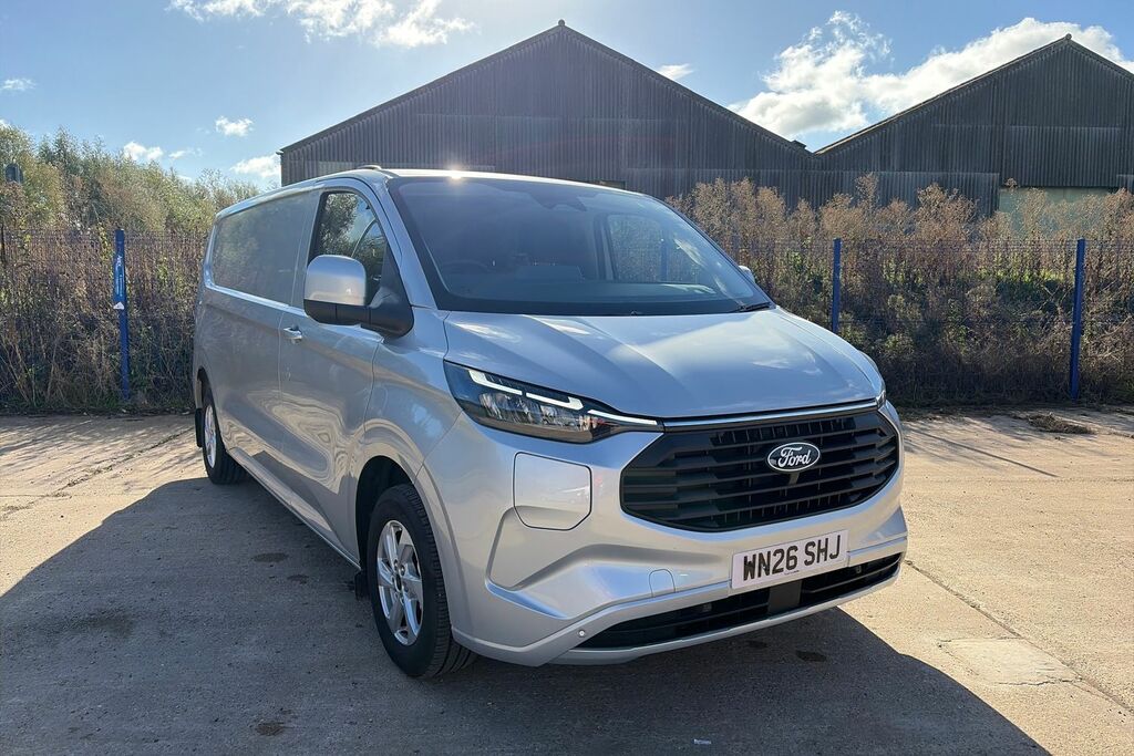 Ford Transit Custom 320 Limited L2 Lwb Fwd 2.5 Phev 232Ps Low Roo Silver