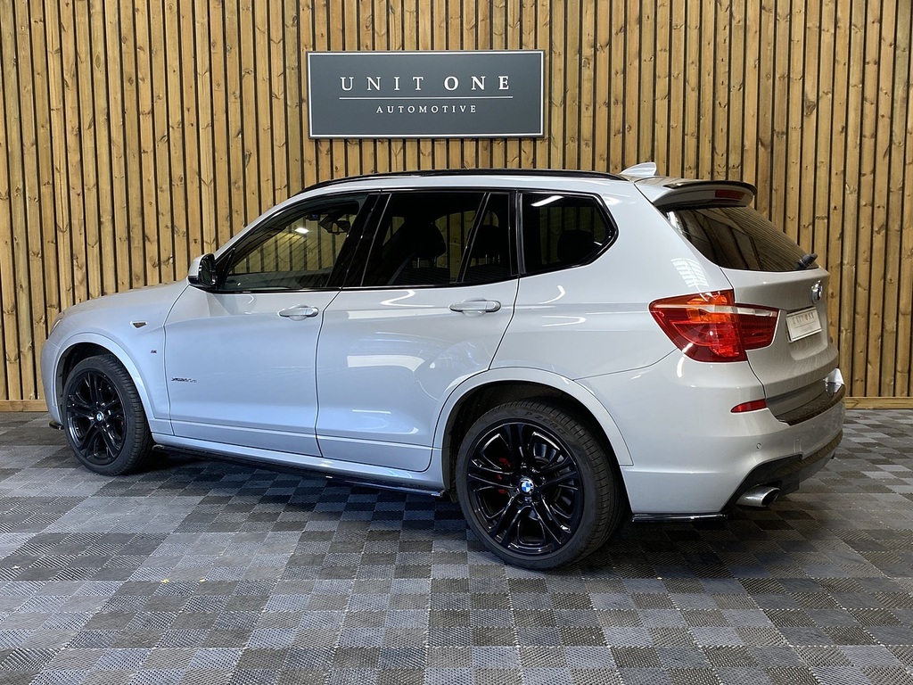 BMW X3 20D M Sport Silver #2