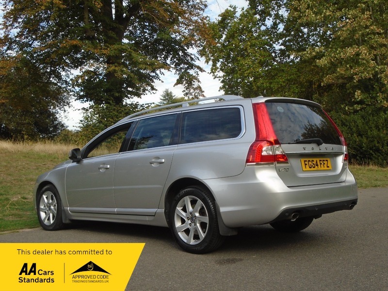 Volvo V70 D4 Se Lux FG64FFZ Silver #3