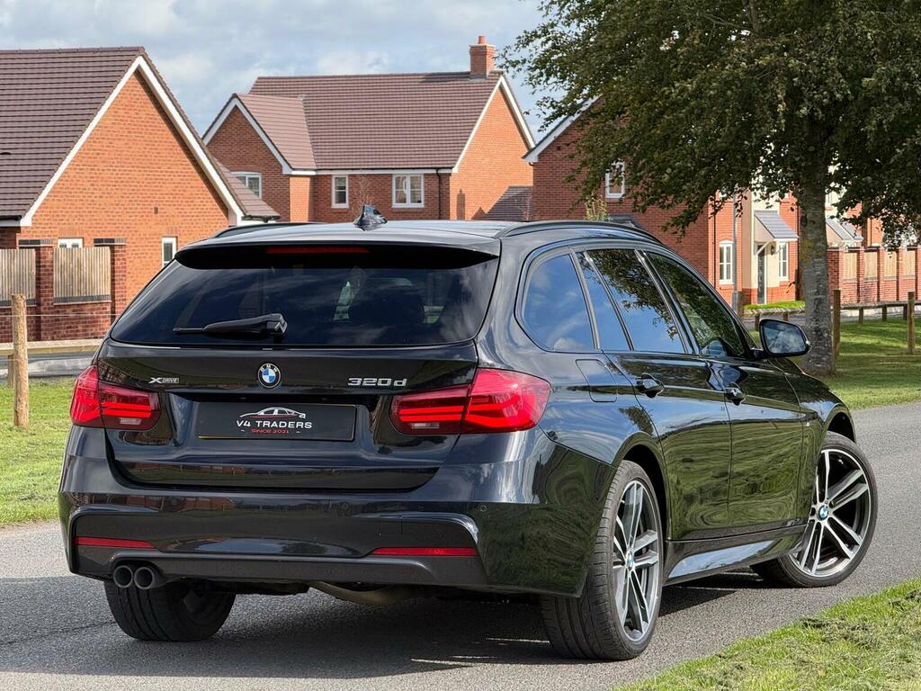 BMW 3 Series 2.0 320D M Sport Shadow Edition Touring Xdriv Black #4