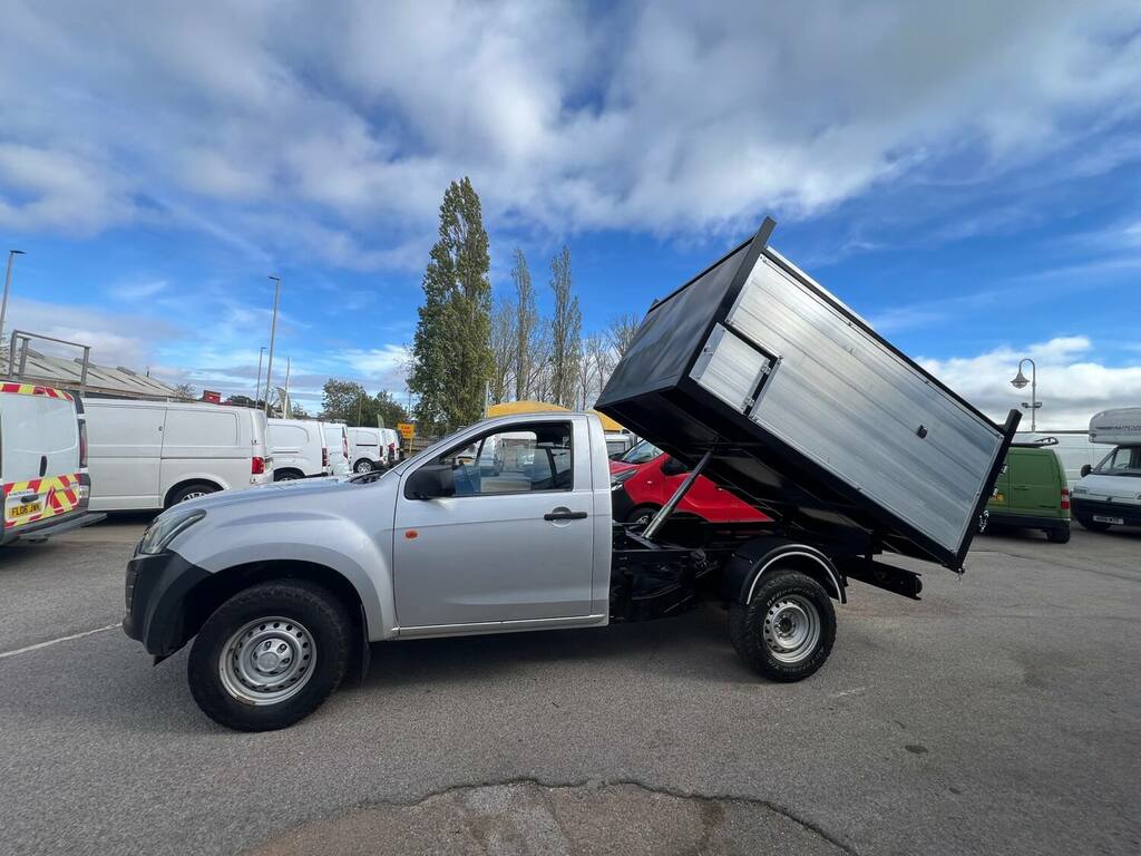 Isuzu D-Max 1.9 4X4 Abr Tipper Truck Arborist. Silver