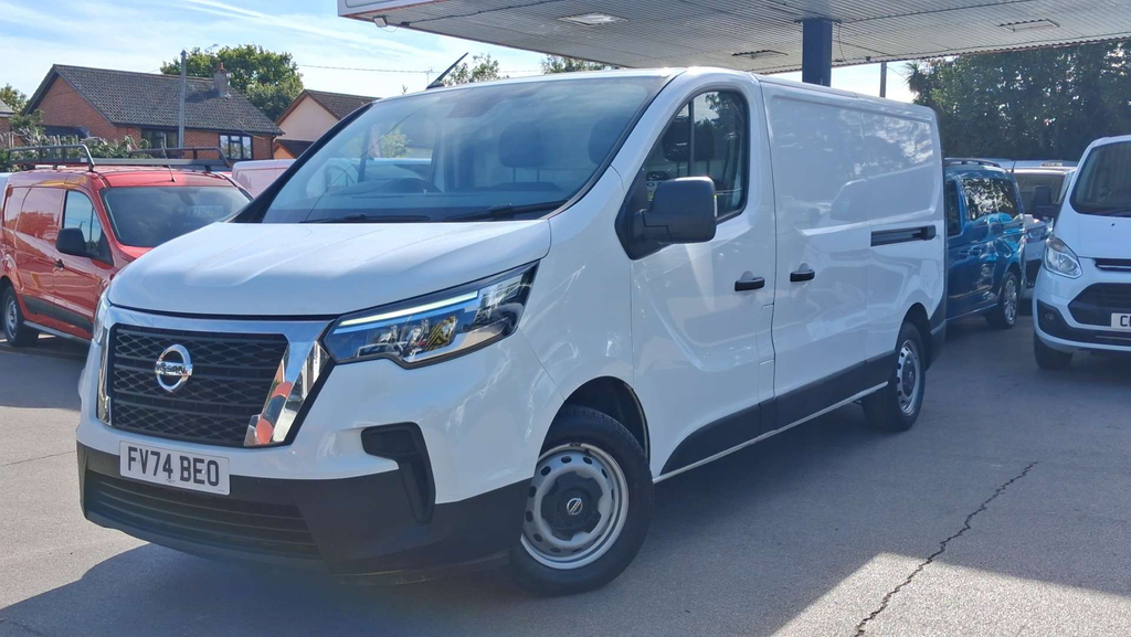 Nissan Primastar 30 Visia Panel Van L2 H1 Euro 6 Ss White #3