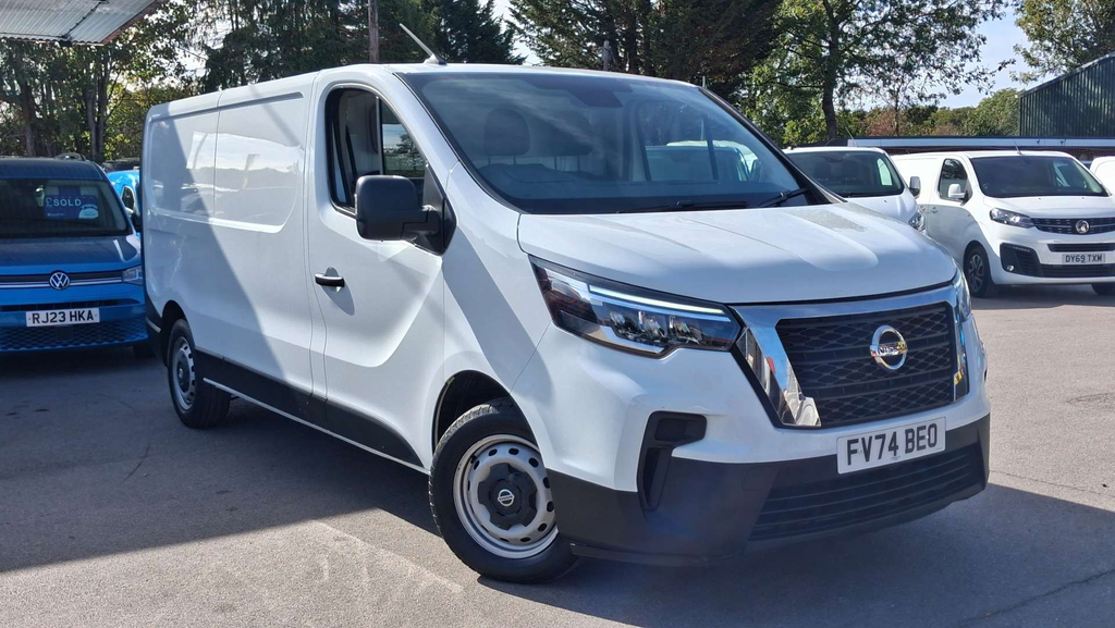 Nissan Primastar 30 Visia Panel Van L2 H1 Euro 6 Ss White