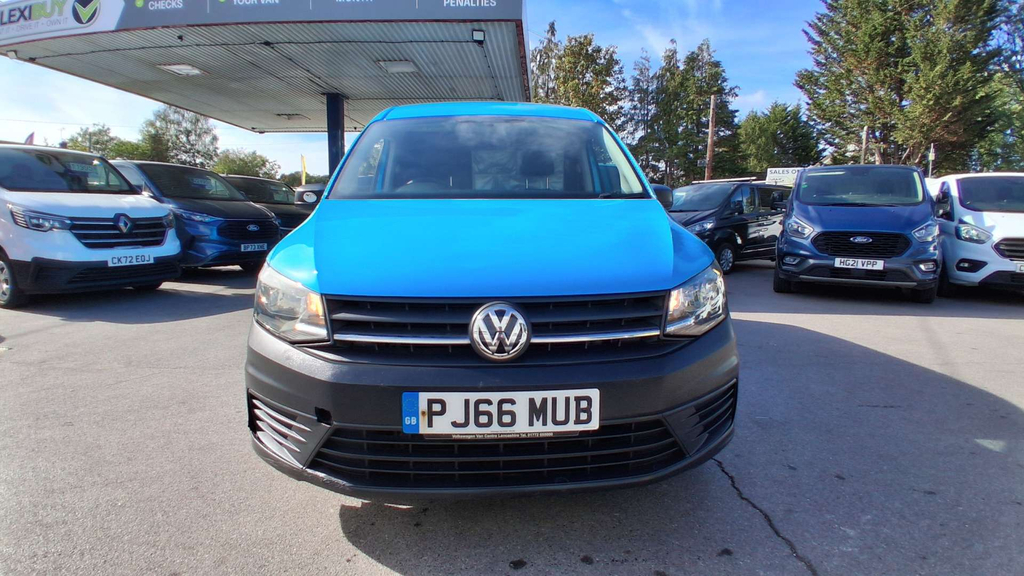 Volkswagen Caddy Maxi C20 Bluemotion Tech Startline Panel Van Man PJ66MUB Blue #2