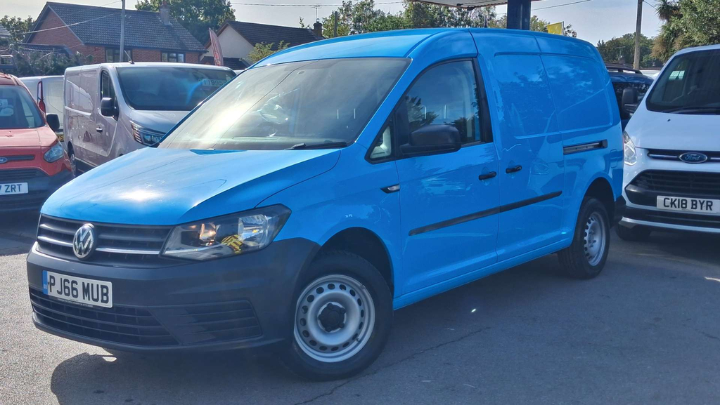 Volkswagen Caddy Maxi C20 Bluemotion Tech Startline Panel Van Man PJ66MUB Blue #3