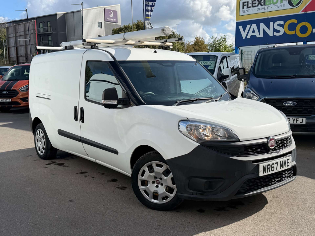 Fiat Doblo Multijetii Maxi Panel Van L2 H1 Euro White #2