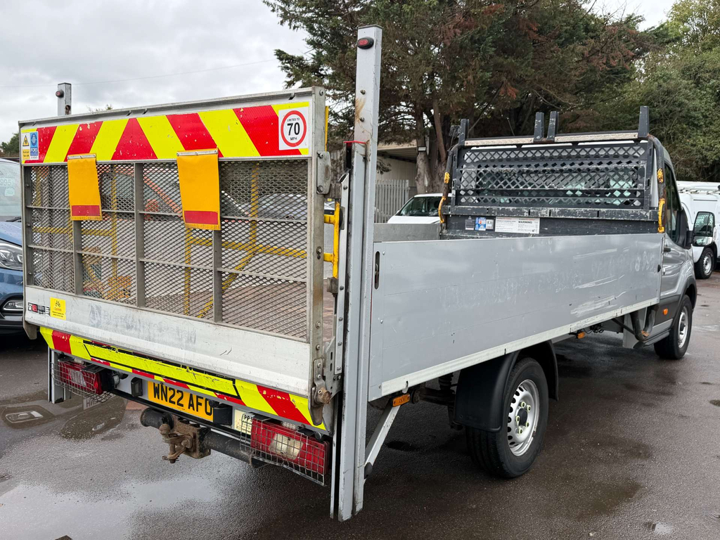 Ford Transit Custom 350 Ecoblue Hd Leader Chassis Cab Rw Silver #6