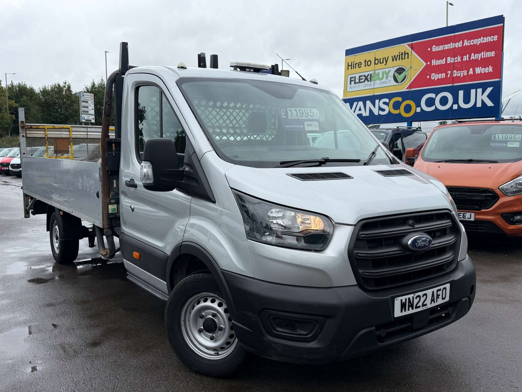 Ford Transit Custom 350 Ecoblue Hd Leader Chassis Cab Rw Silver