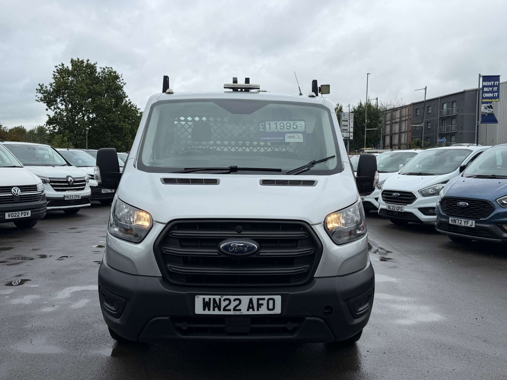 Ford Transit Custom 350 Ecoblue Hd Leader Chassis Cab Rw Silver #2