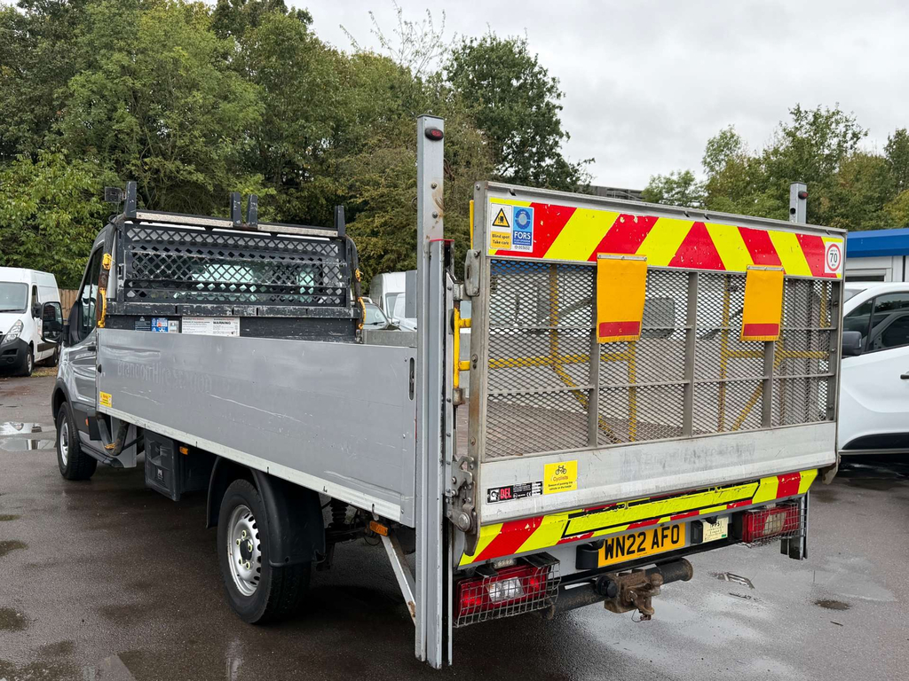 Ford Transit Custom 350 Ecoblue Hd Leader Chassis Cab Rw Silver #4