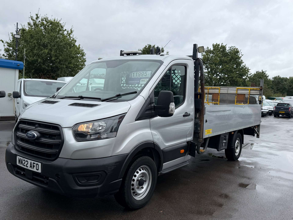 Ford Transit Custom 350 Ecoblue Hd Leader Chassis Cab Rw Silver #3
