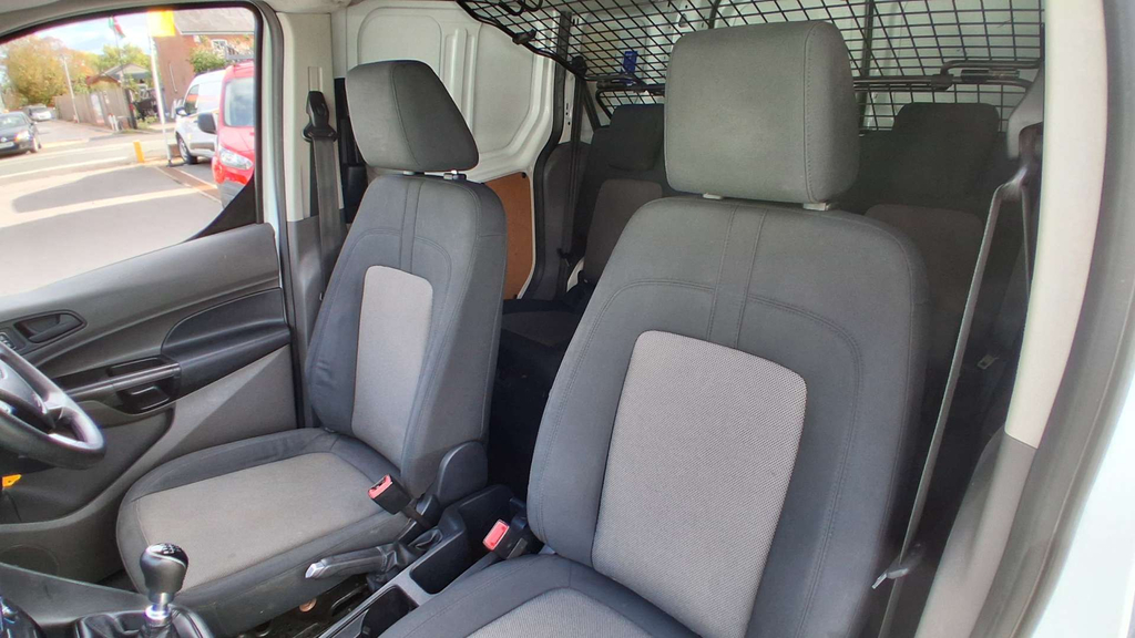 Ford Transit Connect 220 Ecoblue Crew Van Double Cab L1 E White #6