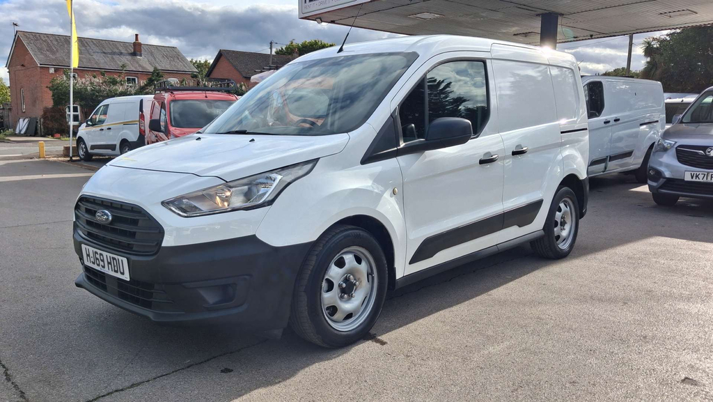 Ford Transit Connect 220 Ecoblue Crew Van Double Cab L1 E White #4