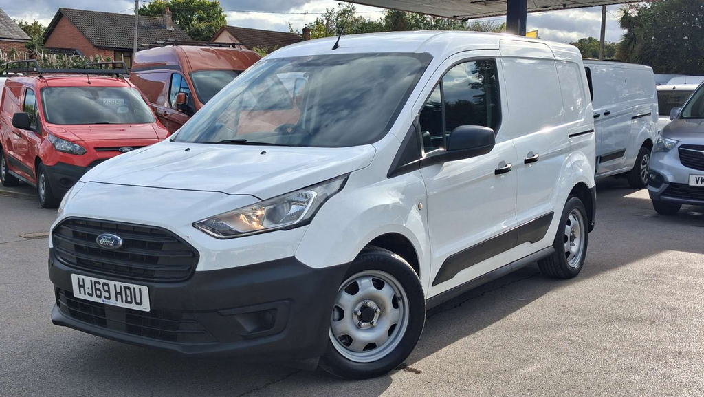 Ford Transit Connect 220 Ecoblue Crew Van Double Cab L1 E White #3