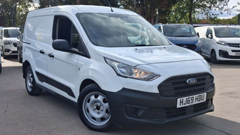 Ford Transit Connect 220 Ecoblue Crew Van Double Cab L1 E White