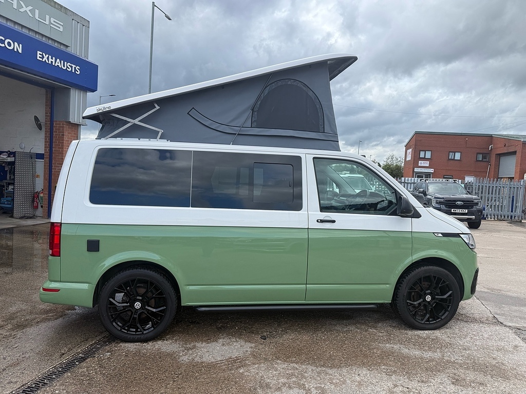 Volkswagen Transporter Camper Tailgate White #6