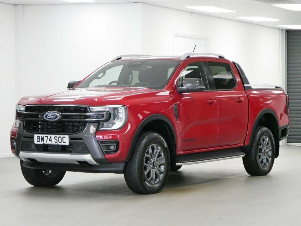Ford Ranger 3L 3.0 Td V6 Ecoblue Wildtrak Pickup Double Cab Red