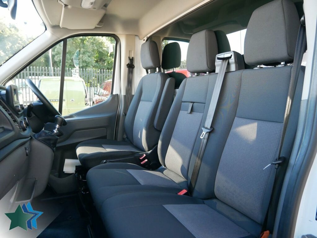 Ford Transit Custom 2L 2.0 350 Ecoblue Leader Chassis Cab M White #2