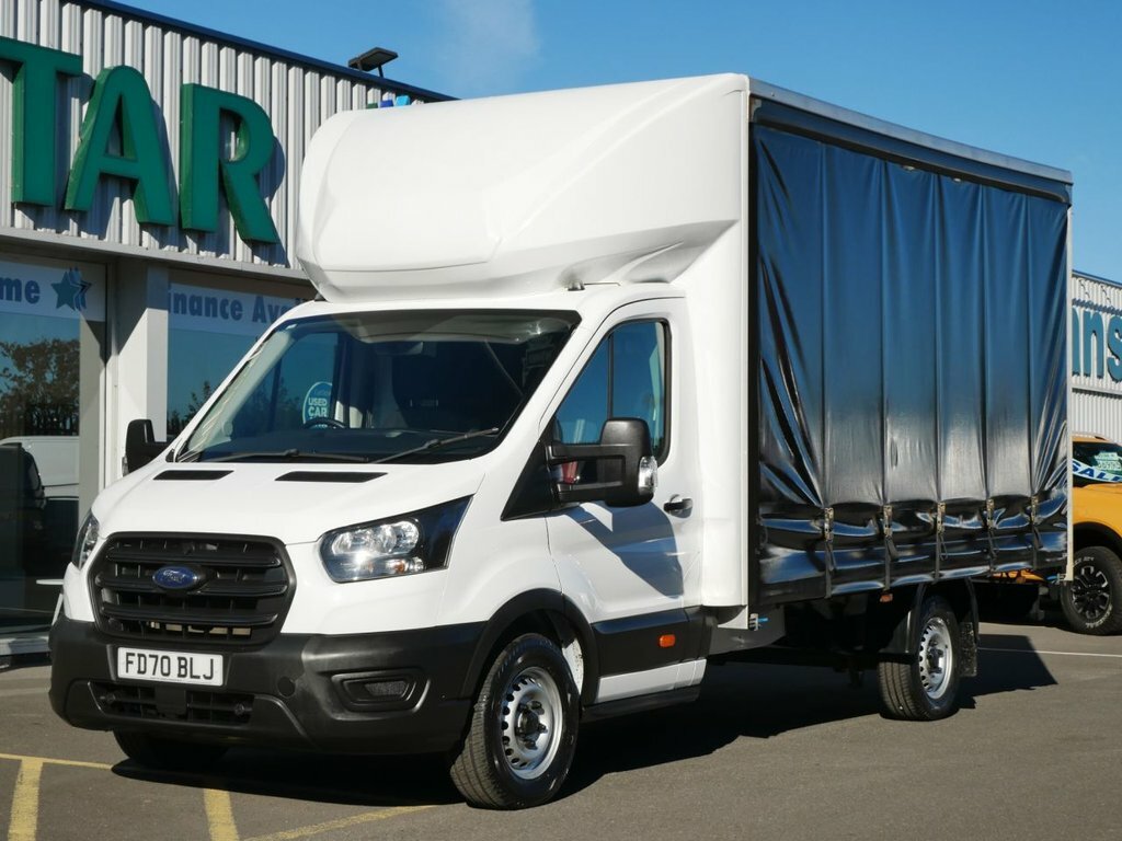 Ford Transit Custom 2L 2.0 350 Ecoblue Leader Chassis Cab M White #3