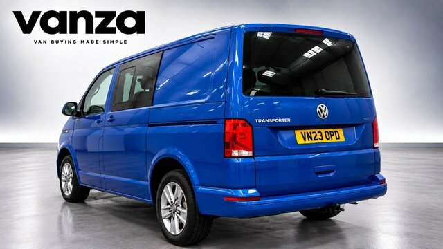 Volkswagen Transporter 2.0 Tdi T32 Highline Kombi Double Cab M Blue #2