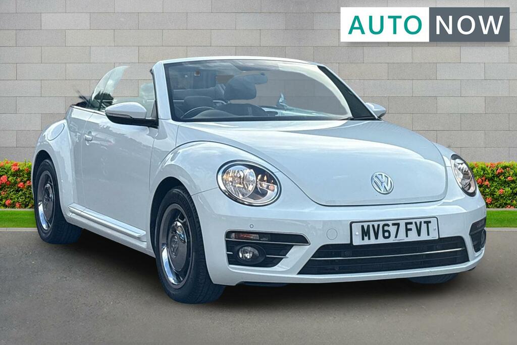 Volkswagen Beetle Design Tsi Bluemotion Technology White