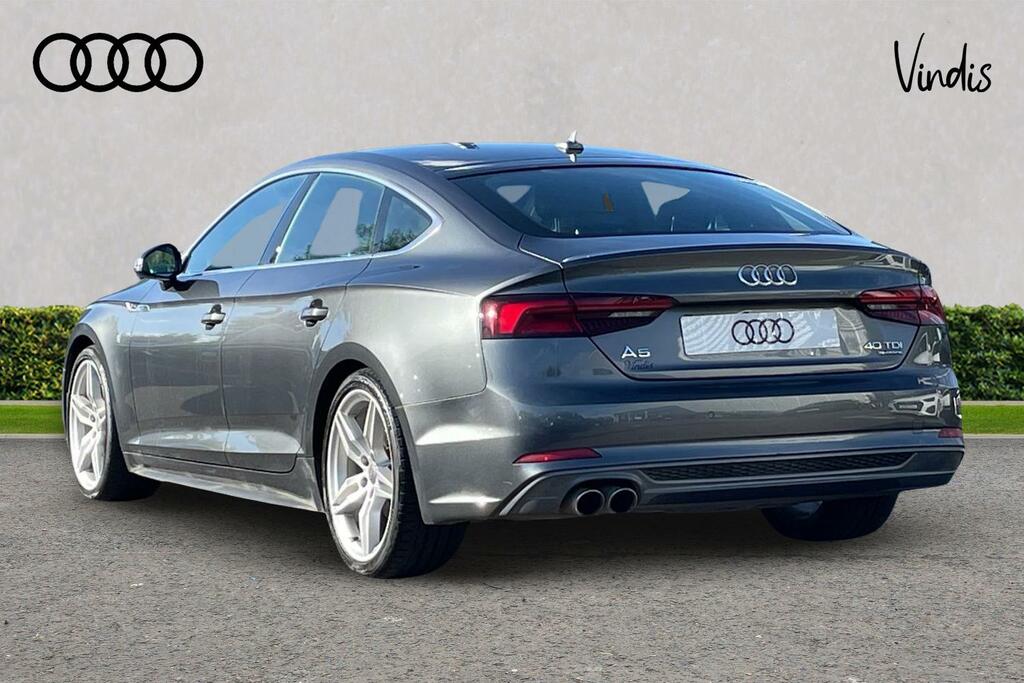 Audi A5 Audi A5 Coupe 2.0 Tdi 190 Quattro Se S Grey #3