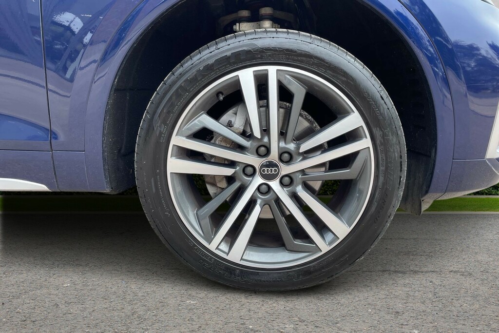 Audi Q5 Tdi Quattro S Line Blue #5