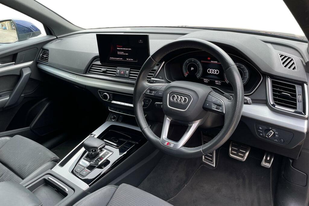 Audi Q5 Tdi Quattro S Line Blue #6