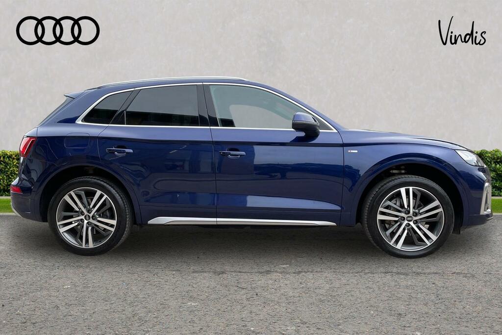 Audi Q5 Tdi Quattro S Line Blue #4