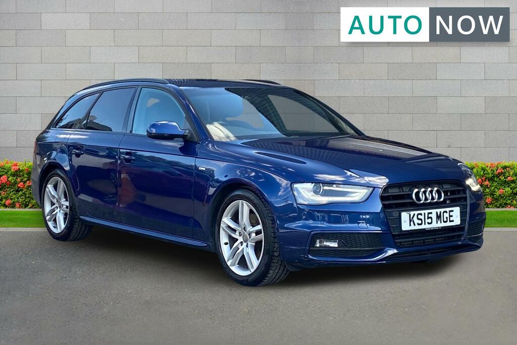 Audi A4 Avant Audi A4 Avant 2.0 Tdi Black Edition Estate Die Blue