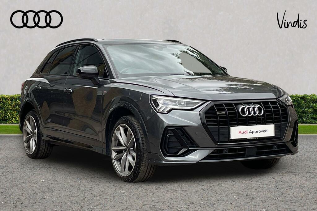Audi Q3 Audi Q3 Black Edition 40 Tdi Quattro 200 Ps S Tron Grey