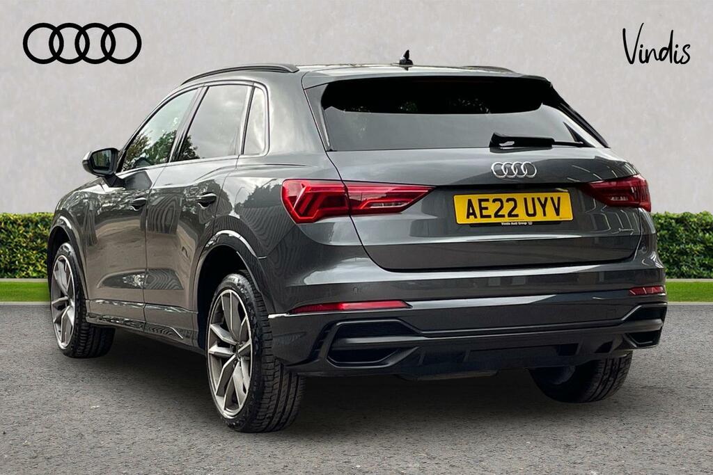 Audi Q3 Audi Q3 Black Edition 40 Tdi Quattro 200 Ps S Tron Grey #3