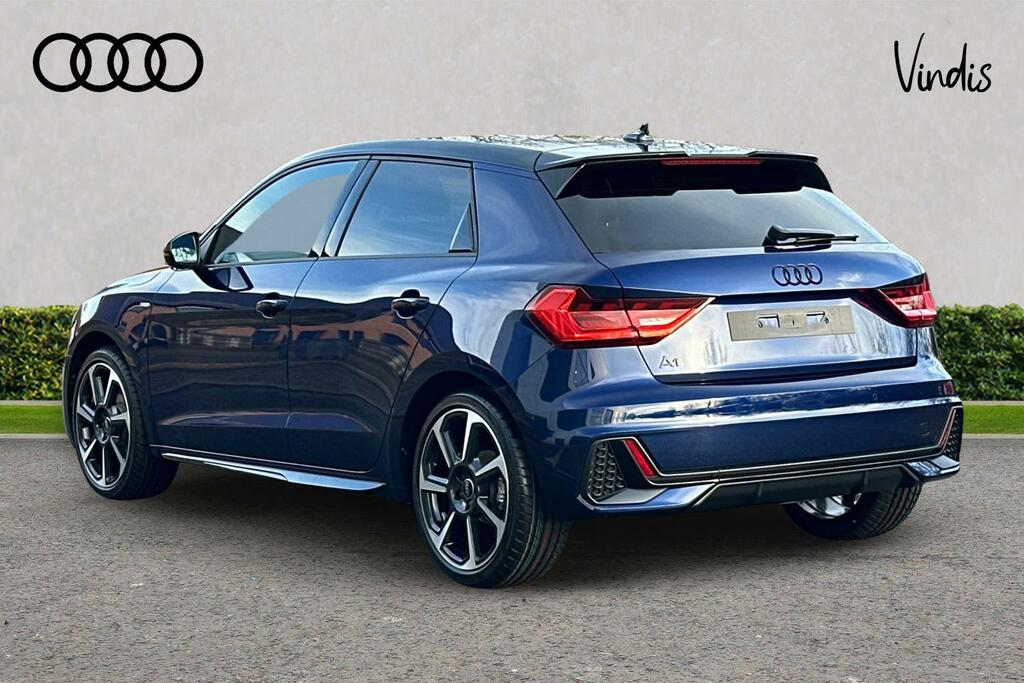 Audi A1 Audi A1 Sportback 35 Tfsi Black Edition S Tron Blue #3