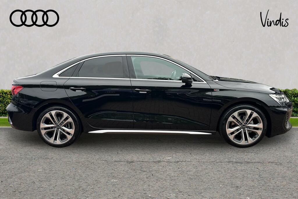 Audi A3 Audi A3 Saloon 1.5 Tfsi 150 S Line S Tronic T Black #4