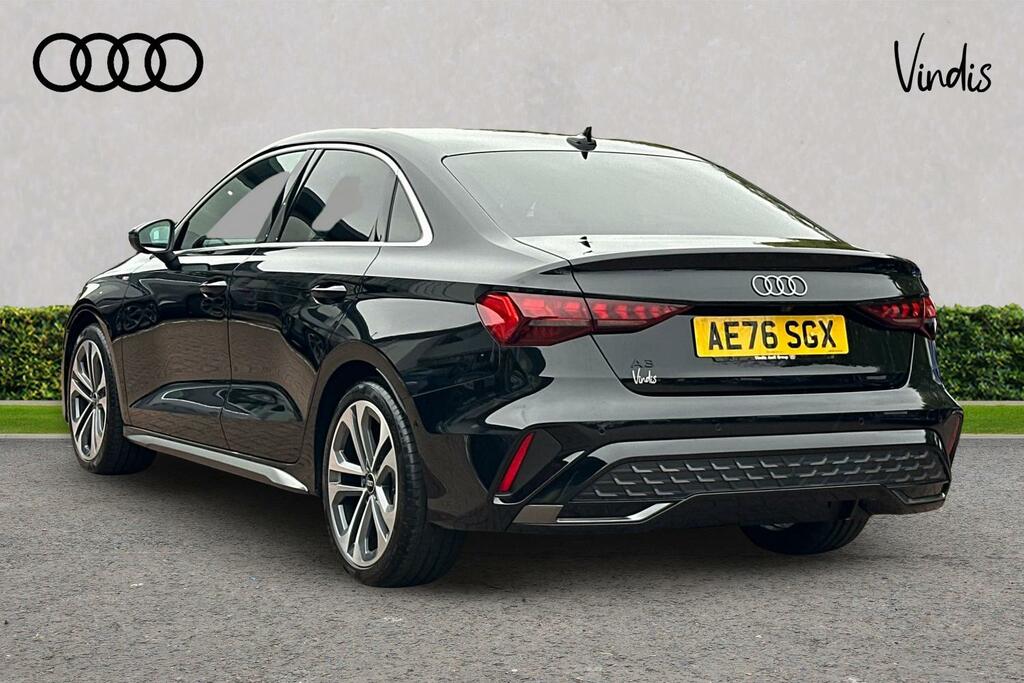 Audi A3 Audi A3 Saloon 1.5 Tfsi 150 S Line S Tronic T Black #3