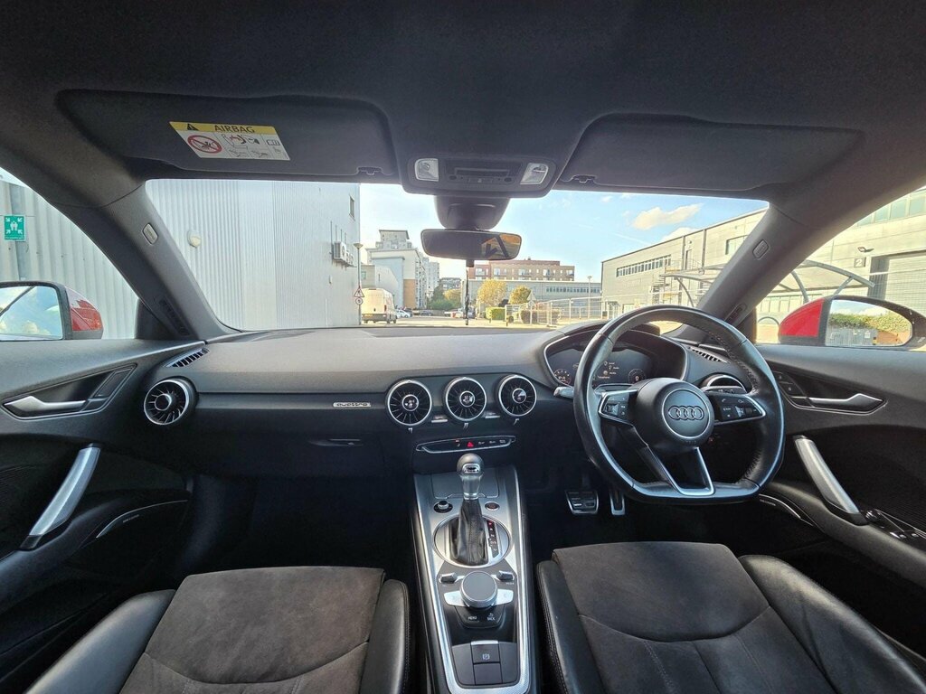 Audi TT 2.0 Tfsi Sport Coupe S Tronic Quattro E Red #4