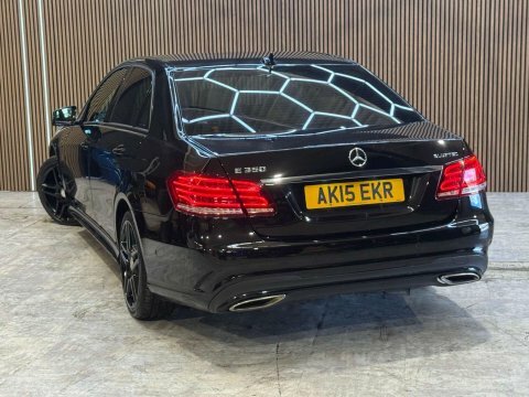 Mercedes-Benz E Class 3.0 E350 Amg Black #5