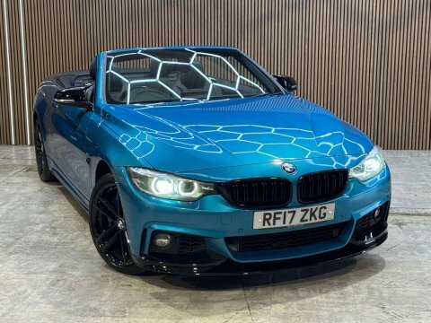 BMW 4 Series 3.0 435D Xdrive Blue