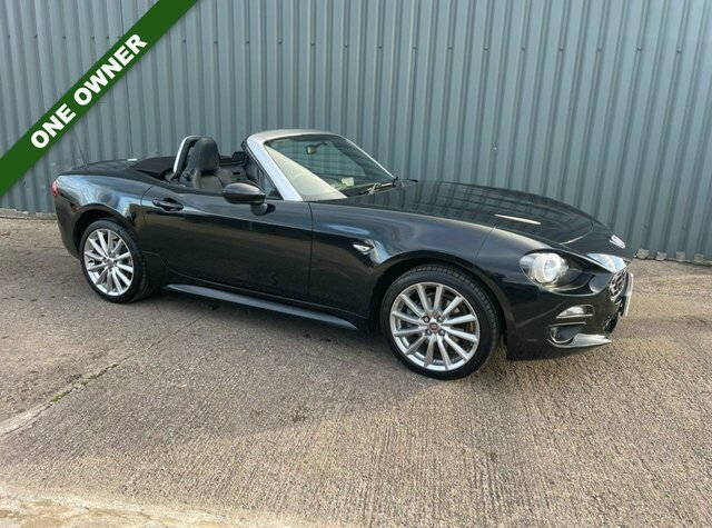 Fiat 124 Spider 2018 1.4 Multiair Lusso Convertible Eur Black