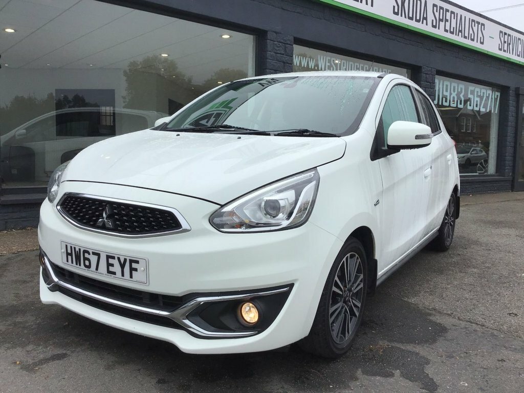 Mitsubishi Mirage Juro Hatchback White